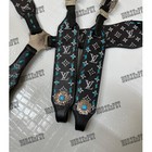 Black Leather Western One Ear Horse Headstall Breast Collar Turquoise Tack Set