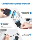 Sata To Usb Adapter  Usb 3 0 To Sata Iii Hard Drive Adapter  Sata To Usb 