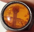 Vintage 1982 Pewter World s Fair  Souvenir Thimble