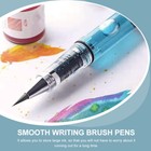 3 Pcs Fountain Pen Brush Student Refillable Ink Pens Set Calligraphy