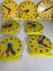 Time Practice Learning Clock Teaching Analog Clock With Movable Hands For Kid X7