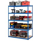 5-tier Heavy Duty Garage Storage Shelves 2500 Lbs Capacity 48x24x72 Adjustable