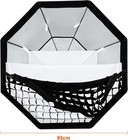 Godox Ad400proii Strobe Flash Light ad-r6 Bd-04 Barndoor 95cm Grid Softbox stand