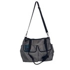 Timbuk2 Stork Diaper Messenger Bag Grey Crossbody Multi Pocket Utility Tricycle