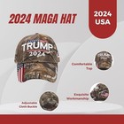 Trump Hat 2024 Embrace Making America Great Again With Maga Usa Embroidery On Th