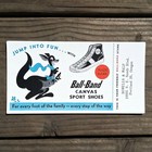 2 Advertising Blotter 1950 s Ball-band Kangaroo Canvas Sports Sneakers Shoes