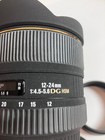 Sigma Ex 12-24mm F4 5-5 6 Dg Hsm Ultra-wide Angle Zoom Lens For Canon Ef Mount