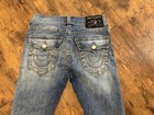 True Religion Men   s Skinny Jeans Blue Denim Medium Wash