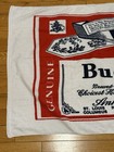 Vintage 1970   s Budweiser Bottle Label Beach Towel  31x59