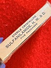 Wwii Sulfanilamide H w  d   lot Of Five  5 Gram Packages  In Carton  Mint Nos
