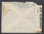 Jamaica Sc 125 On Wwii Censored Cover Kingston To Toronto  Examiner 8810