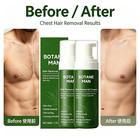 Botane Man Hair Removal Cream For Men Gentle Body Skin Depilatory Cream Painless