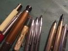 Lot Of 10 Vintage Pens   Ball Point Paper Mate   Cross   Parker Fineline