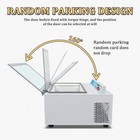 Usa Kolice Commercial 3 Pans Ice Cream Showcase Gelato Dipping Cabinet Freezer