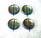 One Original Pre Pearl Harbor Attack America First Committee Small Button Pin 