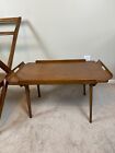 Vtg Mid Century Modern Rolling Serving Cart Tea Bar Foldable Yugoslavia Nasco
