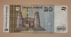 2018 Tajikistan 20 Somoni  p25 