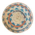 Lot Of 9 Gorgeous Xl Navajo Bowl Baskets Hand Made Authentic Native American Vtg
