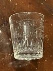 Vintage Harvest King Old Baltimore Rye Whiskey 2 25    Shot Glass Pre Pro Embossed