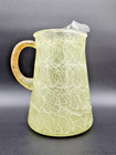 Vintage Spaghetti String Pitcher And Highball tumbler Glasses  set Of 11 