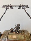 Antique 19thc Victorian Mermod Jaccard   Co Mechanical Jewelry Box
