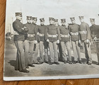 Wwi U s uniformed Military Unit Rppc  outer Ammo Belts bayonets hats  Marines