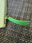 Ipsy Glam Bag Only Green With Zipper Nwot 5   x7   