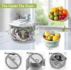 Hbn Salad Spinner  4 8 Quart Large Capacity Multi-use Lettuce   Fruit Washer