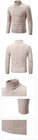 Mens Turtule Neck Long Sleeves Casual Pullover Sweater Winter Basic