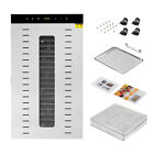 20 Tray Food Dehydrator Stainless Fruit Meat Jerky Dryer Blower Commercial 1700w