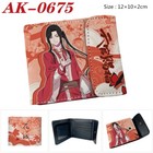 Heaven Official s Blessing Wallet Billfold Coin Purse Pocketbook Leather Unisex