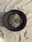 Bancroft Military Service Dress Cap Blue black Visor Leather Size 54