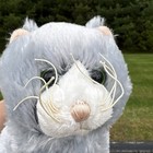 Ganz Webkinz Silversoft Cat Hm222 Plush Sealed Unused Code - Has A Hole