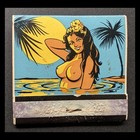 Full Book Girlie Feature Matchbook The Tropics Night Club Dayton Oh