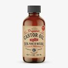Castor Oil 100  Pure Cold Pressed In Glass Bottle Hair Skin