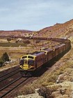 Santa Fe Railway Locomotive  285 - Glossy 8 75  X 5 5  Photograph