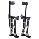 Black Adjustable 18 -30  Drywall Stilts Aluminum Tool - Painting Painter Taping