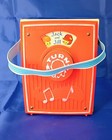 Vintage 1973 Fisher Price Jack   Jill Music Box Pocket  radio   772 Excellent