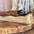 Chakra Crystal Stone Set 7 Stones Healing  rare Saguaro Cactus Rib Display Stand