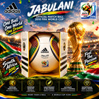 Jabulani 2010 World Cup Official Match Ball Size 5 Rare New Replica Ball