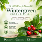 Wintergreen Essential Oil 100  Pure Free Shipping