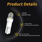 10pcs T5 W1 2w W2 3w Led Car Bulb High Brightness Signal Light Long Life