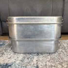 Vintage Wear-ever 5 Piece Roaster Aluminum Roasting Baking Pan Usa - 825