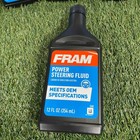 4 Pack Fram Power Steering Fluid 12 Fl Oz Meets Oem Specs Gm Ford Chrysler Vw