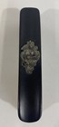Antique Art Nouveau Woman Sterling Silver And Ebony Clothing Vanity Brush