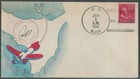 1942 Wwii Uss Argonaut Alice Beatty Hand Drawn Airplane V For Victory