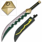 Meliodas  Demon Sword Lostvayne Green And Silver Blade