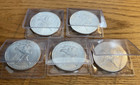 Lot Of 5 - 2024  1 American Silver Eagle 1 Oz Bu