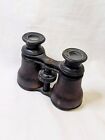 Victorian Opera Glasses Lemaire Fab Paris Binoculars Antique Brown Leather P r