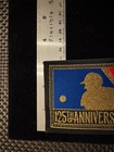 Mlb 125th Anniversary Official Sleeve Patch Worn On-field - 1994 Season  c1130